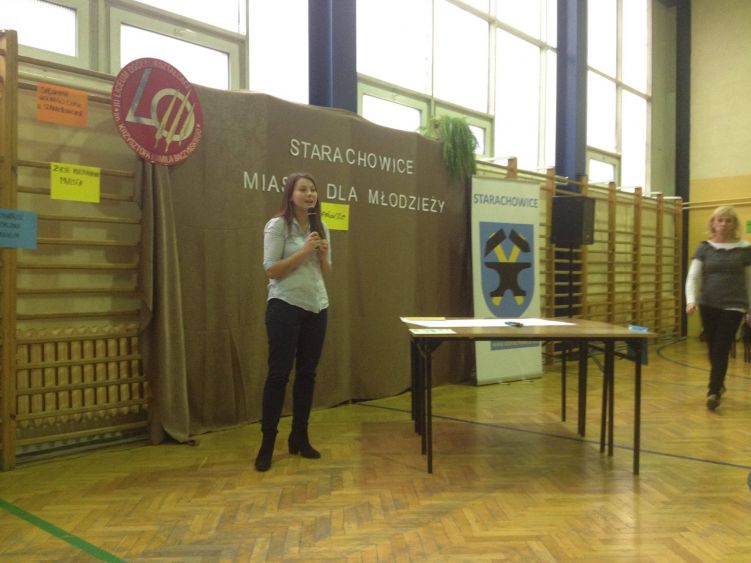 anna podzielna koordynator projektu "Starachowice - miasto dla młodzieży"