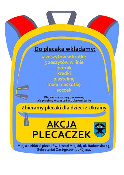 akcja plecaczek